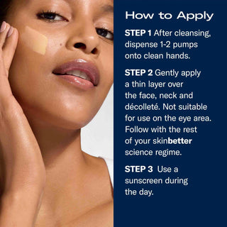 skinbetter science Alto Advanced Antioxidant Face Serum, application