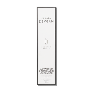 Dr. Lara Devgan Advanced Lauric Acid Cleanser with its carton