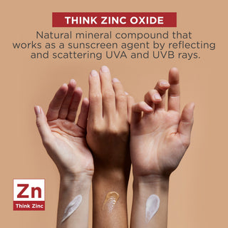 EltaMD UV Lip Balm Broad Spectrum SPF 36 transparent zinc oxide mineral sunscreen swatched on skin