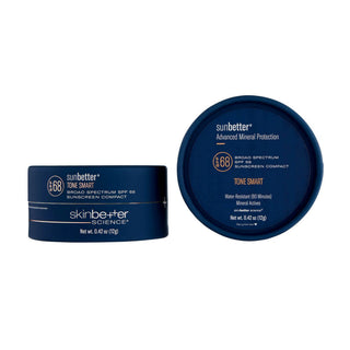 sunbetter by skinbetter science TONE SMART SPF 68 Sunscreen Compact packaging