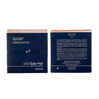 skinbetter science AlphaRet Exfoliating Face Pads, packaging