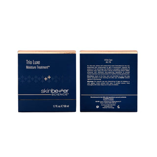 skinbetter science Trio Luxe Rich Face Moisturizer 50 mL carton packaging