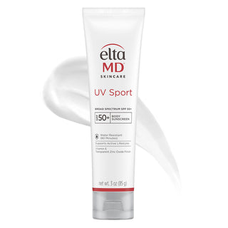 EltaMD UV Sport Broad Spectrum SPF 50+ water-resistant sunscreen lotion, 3 oz tube