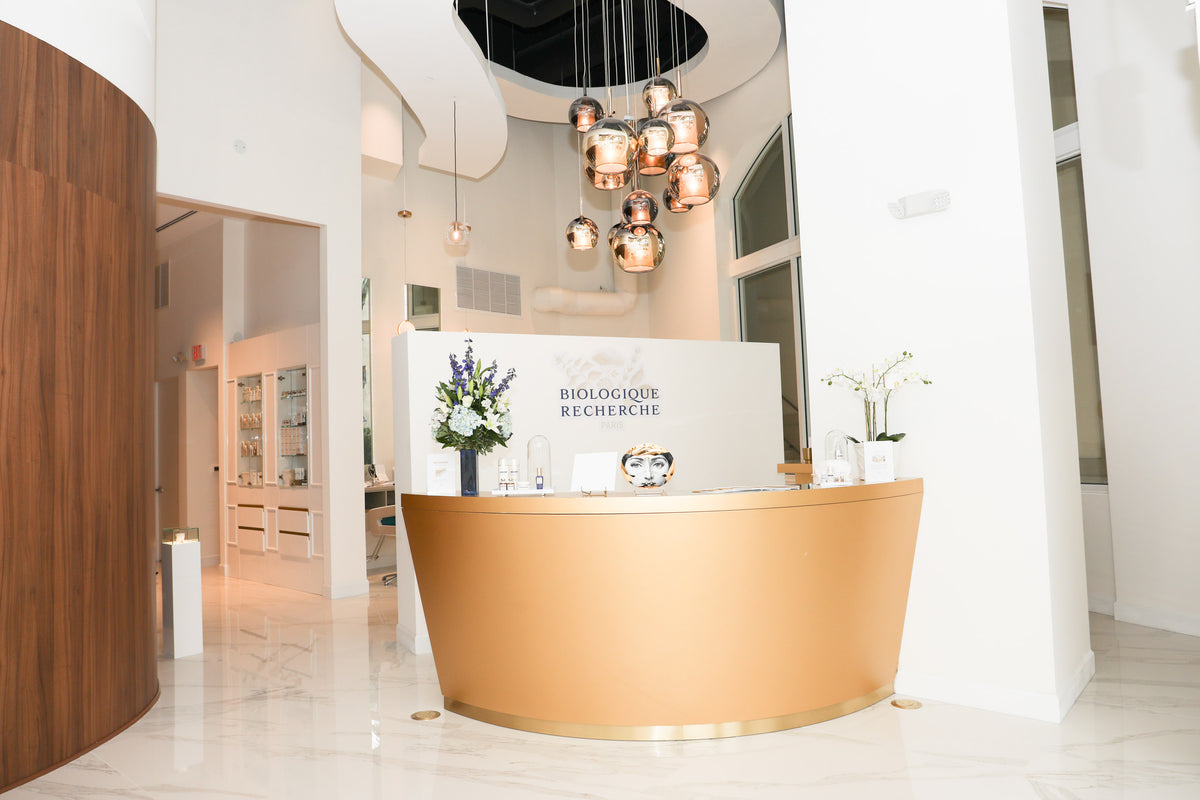 The welcoming interior of Beauty Ambassade in West Palm Beach