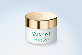 Valmont Wonder Falls cream-to-oil texture on skin