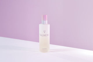 Valmont LumiPeel bottle with its outer packaging
