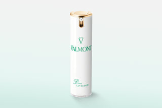 Valmont Prime Lip Repair emulsion texture on skin