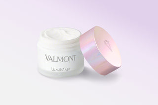 Valmont LumiMask cream texture on skin
