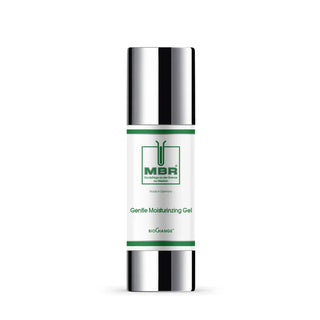 MBR Gentle Moisturizing Gel official bottle, front view