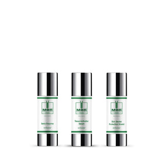 MBR Travel Set Tissue Activator Serum (Beta Enzyme, Tissue Activator Serum, Skin Sealer Protection Shield)
