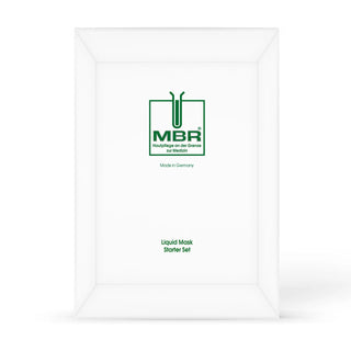 MBR Liquid Mask Starter Set packaging, side view