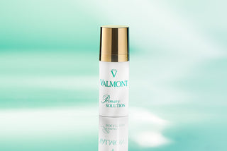 Valmont Primary Solution bottle with its outer packaging